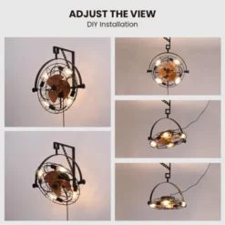 Ludomide 20" Wall Mount Fan, 6-Speed Timer, Remote & Light, Indoor/Outdoor Industrial Fan For Patio, Garage, Warehouse, Greenhouse, Barn -Lasko Sale Store GUEST 01b3af3e 5392 4cc7 863f 51ee62df3543