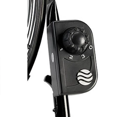 Lasko 20-inch Max Performance High Velocity Floor/Wall Mount Fan Black 2 Pack 4 Lasko 20-inch Max Performance High Velocity Floor/Wall Mount Fan Black 2 Pack - Image 4