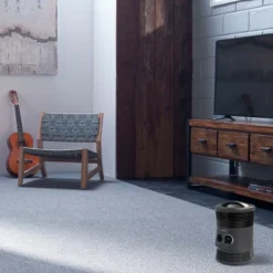 Honeywell HHF360B 1500W 360˚ Surround Indoor Heater Black: Portable Space Heater For Bedroom, ETL Listed, Fan Driven -Lasko Sale Store GUEST 0693c507 e9da 407c 80d2 8483f1bcb6dc