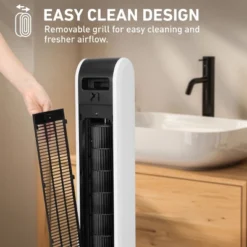 Holmes 40' Wi-Fi Tower Oscillating Fan With Clean Breeze -Lasko Sale Store GUEST 06a311d5 dcef 4532 9c11 3eeedbc605f9