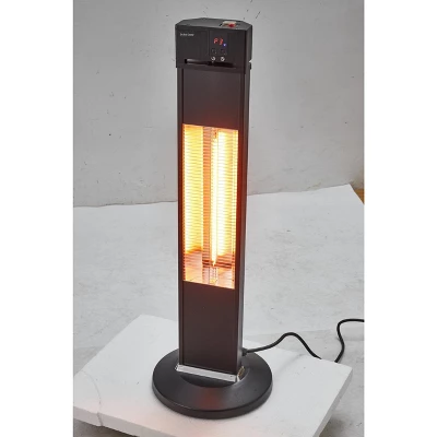 Outdoor Infrared Heaters For Patio, 1500W Portable Patio Heater, Electric 3 Heat Levels Patio Heater(500W/1000W/1500W), Remote Control & 24 Timer 6 Outdoor Infrared Heaters For Patio, 1500W Portable Patio Heater, Electric 3 Heat Levels Patio Heater(500W/1000W/1500W), Remote Control & 24 Timer - Image 6