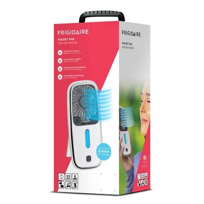 Frigidaire Small Portable Pocket Fan White 3 Frigidaire Small Portable Pocket Fan White - Image 3