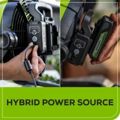 Greenworks POWERALL 24V 10" Cordless Hybrid Utility Fan Kit: Portable 5-Speed Adjustable Tilt Head, Battery & Charger -Lasko Sale Store GUEST 0f21091b 1178 4989 ac54 2729aaa357cb
