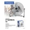 Westinghouse 12'' Velocity Floor Fan