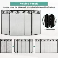 Tangkula 3-Panel Fireplace Screen Decoration Cover Baby Child Pets Safty Folded Fire Doors 14 Tangkula 3-Panel Fireplace Screen Decoration Cover Baby Child Pets Safty Folded Fire Doors -Lasko Sale Store GUEST 123f0f69 67e2 4a8d 8bbe 47f27166216b