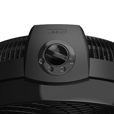 Lasko Floor Cyclone Fan Without Remote: 20" Adjustable Tilt, Wall Mountable, 3-Speed, Indoor Use, 2000 CFM, Black 2 Lasko Floor Cyclone Fan Without Remote: 20" Adjustable Tilt, Wall Mountable, 3-Speed, Indoor Use, 2000 CFM, Black - Image 2