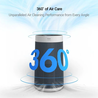 Winix T830 Large Room Air Purifier All-in-One With PlasmaWave Tech: 300-500 Sq. Ft., 4 Settings, AHAM & CARB Certified 2 Winix T830 Large Room Air Purifier All-in-One With PlasmaWave Tech: 300-500 Sq. Ft., 4 Settings, AHAM & CARB Certified - Image 2
