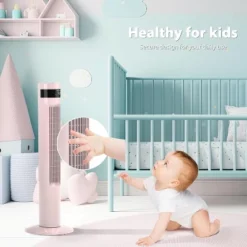 Zafro Tower Fan Portable Electric Oscillating Fan Quiet Cooling Remote Control Standing Bladeless Floor Fans 3 Speeds Wind Modes Timer -Lasko Sale Store GUEST 1af4316c 3779 4535 b318 2b21c287b653