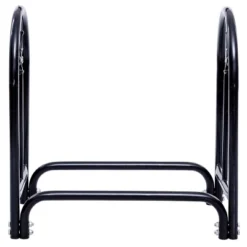 Tangkula 2 Feet Heavy Duty Steel Firewood Log Rack Outdoor Wood Storage Holder Black -Lasko Sale Store GUEST 1d717237 21c7 40f1 8dc7 ac9916ce98a0
