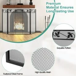 Tangkula 3-Panel Fireplace Screen Decoration Cover Baby Child Pets Safty Folded Fire Doors 13 Tangkula 3-Panel Fireplace Screen Decoration Cover Baby Child Pets Safty Folded Fire Doors -Lasko Sale Store GUEST 210c8c70 0a0a 4dcd ae45 31d011a46cc4