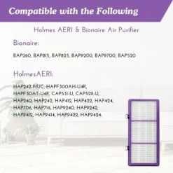 Nispira HAPF300AP AER1 Performance Plus Filter For Holmes HAPF30AT Air Purifier HAP242-NUC HAPF300AP-U4 True HEPA. 2 Pack -Lasko Sale Store GUEST 21cd9edf f348 4c98 bd3c d638a42098ff