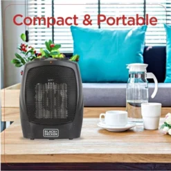 Black & Decker BLACK+DECKER Personal Ceramic Indoor Heater Black 12 Black & Decker BLACK+DECKER Personal Ceramic Indoor Heater Black -Lasko Sale Store GUEST 26f6f2ba 6e62 42f3 8a22 3371f1323930