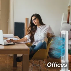 Arctic Air Tower +: Electric Portable Cooling Fan, Quiet Operation, 4 Speeds, Black, 103 CFM, No Assembly Required -Lasko Sale Store GUEST 2c8dde0c e267 46b6 bfbd 6314aa6e4853