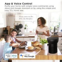 TCL Breeva A2 Smart Air Purifier And Humidifier, Up To 882 Sq Ft, 4-Stage True HEPA (H13) Filter, Removes 99.97% Of Dust, Bacteria, Odors, A215B Black -Lasko Sale Store GUEST 2d2ad00b 885e 4d06 9aba 0c206188d01c