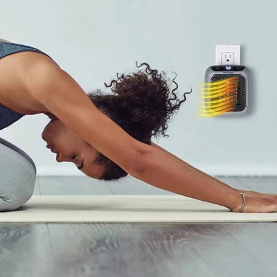 Frigidaire Compact Wall Mounted Portable Heater Black 4 Frigidaire Compact Wall Mounted Portable Heater Black - Image 4