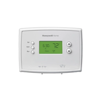 Honeywell Home 5-2 Day Programmable Low Volt Thermostat: White, Plastic, 1 Year Warranty, AA Battery Required 7 Honeywell Home 5-2 Day Programmable Low Volt Thermostat: White, Plastic, 1 Year Warranty, AA Battery Required - Image 7