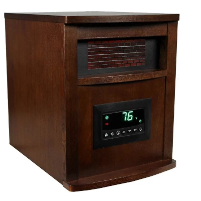 LifeSmart LifePro 6 Element 1500W Portable Infrared Quartz Space Heaters (Pair) 2 LifeSmart LifePro 6 Element 1500W Portable Infrared Quartz Space Heaters (Pair) - Image 2