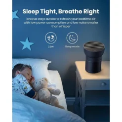 TCL Breeva A2 Air Purifier And Humidifier, Up To 882 Sq Ft, 4-Stage True HEPA (H13), Removes 99.97% Of Dust, Bacteria, Odors & More, A214B Black -Lasko Sale Store GUEST 35ba8c6e 516e 4b78 a93a 6eb7fc800e65