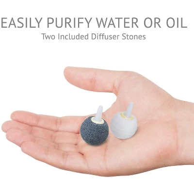 Ivation Portable Ozone Generator Air Purifier, 600mg/h, Timer, Diffuser Stones, Food & Water Purifier 4 Ivation Portable Ozone Generator Air Purifier, 600mg/h, Timer, Diffuser Stones, Food & Water Purifier - Image 4