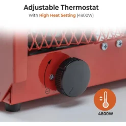 240v 4800w Electric Industrial Garage Heater For Garages, Workshops, With Cord Wrap And Carrying Handle, Thermostat Control, Overheat Protection -Lasko Sale Store GUEST 4177c8ef 01c1 4126 b877 0cd605e73829