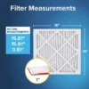 Filtrete 16"x16" Micro Allergen Air Control Filter: MERV 11 Electrostatic Furnace Filter, Captures Dust & Pollen