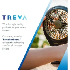 TREVA Body Breeze Fan Rechargeable Personal Fan With Wide Cooling Reach, Multi Speed Adjustable And Portable -Lasko Sale Store GUEST 45b28cbd c133 4f89 8896 9d600d4d3ce0