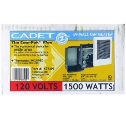 Cadet - Com-Pak - Electric - Wall Heater - 5120 BTU - 250 Sq Ft.