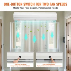 VEVOR 48" Commercial Indoor Air Curtain Super Power 2 Speeds 1200CFM, Wall Mounted Air Curtains For Doors, Indoor Over Door Fan, White -Lasko Sale Store GUEST 4609f7b4 eb1f 4b18 af58 bd6e3840ad50