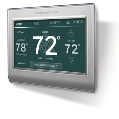 Honeywell Home Wifi Color Touchscreen Thermostat 2.0: Programmable, Gray, Plastic, 1-Year Warranty 1 Honeywell Home Wifi Color Touchscreen Thermostat 2.0: Programmable, Gray, Plastic, 1-Year Warranty