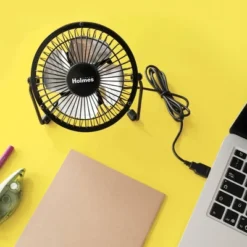 Holmes 4" USB Powered Adjustable Head Personal Desk Fan Black -Lasko Sale Store GUEST 4ddba082 36bb 425c bf25 d3390ca18b7a