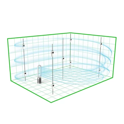 Dyson Purifier Cool Gen1 TP10: HEPA Air Purifier & Fan, 10 Settings, Captures Allergens, White/Nickel, Electric, 2-Year Warranty 7 Dyson Purifier Cool Gen1 TP10: HEPA Air Purifier & Fan, 10 Settings, Captures Allergens, White/Nickel, Electric, 2-Year Warranty - Image 7