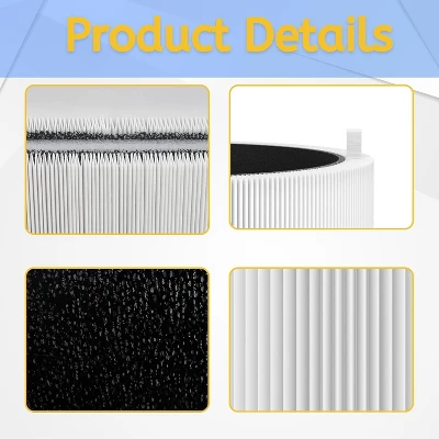 Nispira Mini Max Replacement Filter For Blueair Blue Pure Mini Max Air Purifier 3-in-1 Activated Carbon, 2 Packs 4 Nispira Mini Max Replacement Filter For Blueair Blue Pure Mini Max Air Purifier 3-in-1 Activated Carbon, 2 Packs - Image 4