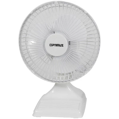 Optimus F-0645A 6-Inch 2-Speed Convertible Personal Clip-On/Table Fan, White 3 Optimus F-0645A 6-Inch 2-Speed Convertible Personal Clip-On/Table Fan, White - Image 3