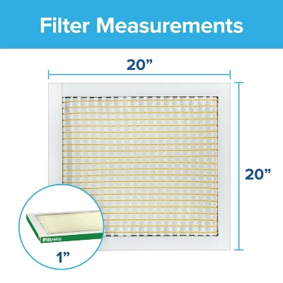 Filtrete 20" X 20" MPR 700 Dust Pollen And Pet Dander Electrostatic Air Filter: MERV 8, Furnace & AC, 3-Month Use 13 Filtrete 20" X 20" MPR 700 Dust Pollen And Pet Dander Electrostatic Air Filter: MERV 8, Furnace & AC, 3-Month Use - Image 13