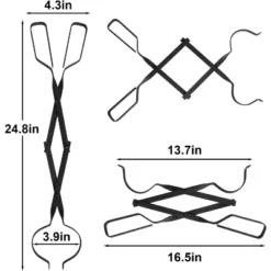 Vancasso Fireplace Pit Tools Accessories Fireplace Tong And Poker Stick For Outdoor Indoor