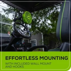 Greenworks POWERALL 24V 10" Cordless Hybrid Utility Fan Kit: Portable 5-Speed Adjustable Tilt Head, Battery & Charger -Lasko Sale Store GUEST 5de23aea e328 4081 ab87 358edfc68f0e