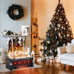 Kismile 21" Electric Fireplace Logs Set Heater,Realistic Flames, Overheated Protection, Realistic Ember Bed For Home And Office, 750W/1500W 8 Kismile 21" Electric Fireplace Logs Set Heater,Realistic Flames, Overheated Protection, Realistic Ember Bed For Home And Office, 750W/1500W -Lasko Sale Store GUEST 5ebc334d 43a4 48d6 9750 d2e6ea9dd791