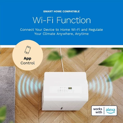 HOmeLabs 50 Pint Wi-Fi Dehumidifier For Up To 7,000 Sq Ft Rooms (MAX 120 Pint At 95°F, 90% RH) – Humidity Control For Large Rooms And Basements 6 HOmeLabs 50 Pint Wi-Fi Dehumidifier For Up To 7,000 Sq Ft Rooms (MAX 120 Pint At 95°F, 90% RH) – Humidity Control For Large Rooms And Basements - Image 6