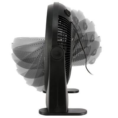 Air Monster 16 Inch 3 Speed Adjustable Tilt Floor Fan In Black 4 Air Monster 16 Inch 3 Speed Adjustable Tilt Floor Fan In Black - Image 4