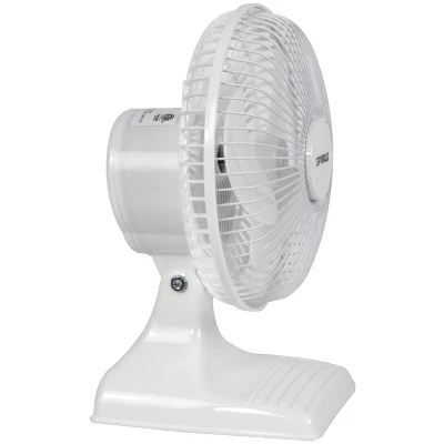 Optimus F-0645A 6-Inch 2-Speed Convertible Personal Clip-On/Table Fan, White 5 Optimus F-0645A 6-Inch 2-Speed Convertible Personal Clip-On/Table Fan, White - Image 5