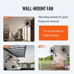 VEVOR Wall Mount Fan, 2 PCS 18 Inch Oscillating, 3-speed High Velocity Max. 4000 CFM Industrial Wall Fan For Indoor, Commercial, Residential 12 VEVOR Wall Mount Fan, 2 PCS 18 Inch Oscillating, 3-speed High Velocity Max. 4000 CFM Industrial Wall Fan For Indoor, Commercial, Residential -Lasko Sale Store GUEST 67dbffc5 ea74 405e 94de d9c182af44eb
