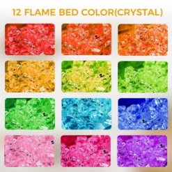 Kismile 60" Electric Fireplace TV Stand With Storage Cabinets, Electric Fireplace With Mantel With Remote Control Feature 750w/1500w Settings -Lasko Sale Store GUEST 68625993 ebf8 4a19 998c 7bfad75e36cd 1