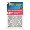 Filtrete 16x25x1 2pk Allergen Defense Air Filter 1000 MPR: MERV 11 Furnace Filter, Electrostatic, Captures Dust & Pollen