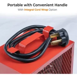 240v 4800w Electric Industrial Garage Heater For Garages, Workshops, With Cord Wrap And Carrying Handle, Thermostat Control, Overheat Protection -Lasko Sale Store GUEST 6f1c083d 5f08 476b ac05 77aeba2a2b7a