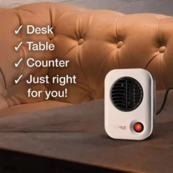 Lasko 101 MyHeat 200 Watt Small Energy Efficient Portable Electric Ceramic Space Heater W/Cool Touch Exterior For Office Desk & Home, White (3 Pack) 9 Lasko 101 MyHeat 200 Watt Small Energy Efficient Portable Electric Ceramic Space Heater W/Cool Touch Exterior For Office Desk & Home, White (3 Pack) -Lasko Sale Store GUEST 71180443 c0c1 4d43 a5ff 9e375ba650e1 2
