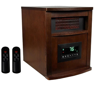 LifeSmart LifePro 6 Element 1500W Portable Infrared Quartz Space Heaters (Pair) 1 LifeSmart LifePro 6 Element 1500W Portable Infrared Quartz Space Heaters (Pair)