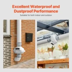 VEVOR 4 To 4.5 Inch Radon Mitigation Fan System, Quiet 190 CFM Radon Mitigation Kit With 2 Couplers, Waterproof Radon Fan, White -Lasko Sale Store GUEST 79b338ce e8a7 4e2e 9b7d 60e1ba0ac925