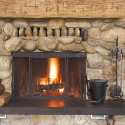 Hastings Home Ash Bucket With Lid- 4.75 Gallon