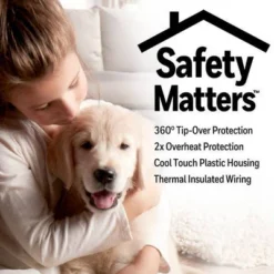 Honeywell HHF360B 1500W 360˚ Surround Indoor Heater Black: Portable Space Heater For Bedroom, ETL Listed, Fan Driven -Lasko Sale Store GUEST 84edc6e8 2bef 48ec a0e1 6eaff587a2e3