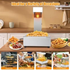 French Fry Warmer, 620W Commercial Food Heat Lamp & Food Warmer Light, Free-Standing Warming Dump Station, Countertop Fries Food Warmer. -Lasko Sale Store GUEST 87a2c171 c019 41f3 9ceb 19d841872ee8